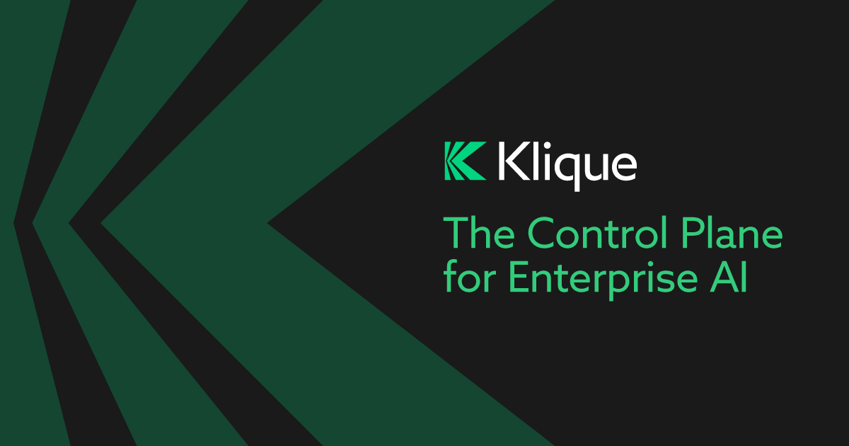Klique: The Control Plane for Enterprise AI